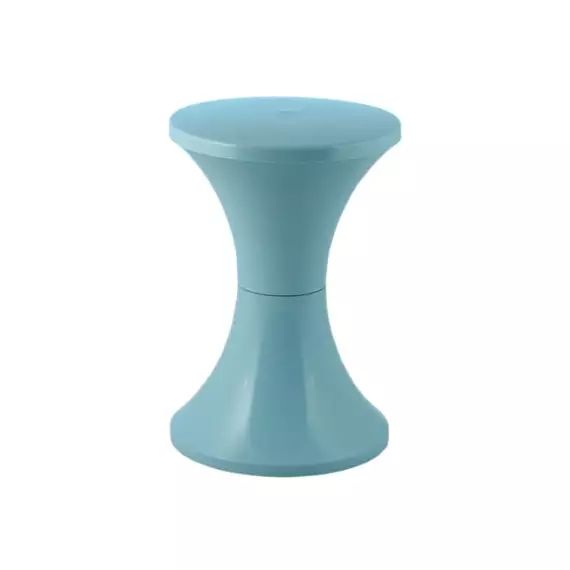 Tabouret Tabouret Tam Tam en Plastique, Polypropylène – Couleur Bleu – 32 x 32 x 45 cm – Designer Henry Massonnet