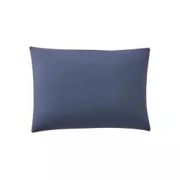 Parure de lit en coton bleu 50×70