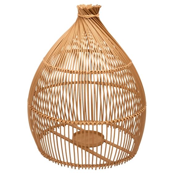 Lanterne en bambou (bougie non fournie)