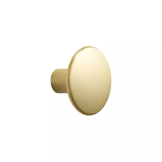 Patère The dots en Métal, Laiton massif – Couleur Métal – 14.42 x 14.42 x 14.42 cm – Designer Lars Tornoe