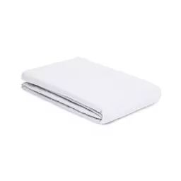 Drap plat 270 x 310 cm Drap plat lin en Tissu, Lin lavé – Couleur Blanc – 20.8 x 20.8 x 20.8 cm