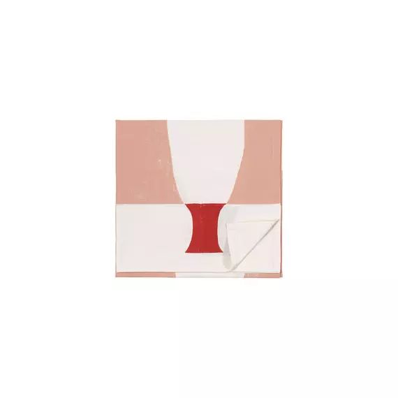Nappe en tissu Nappes & sets en Tissu, Coton – Couleur Rose – 20 x 20 x 5 cm – Designer Sabine Finkenauer