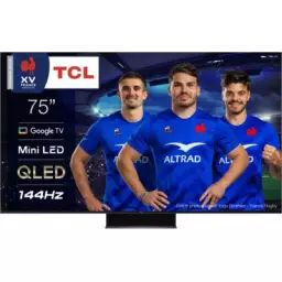 TV QLED TCL MINI LED 75C845 2023