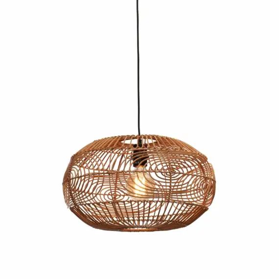 Suspension rotin  naturel, h. 30cm