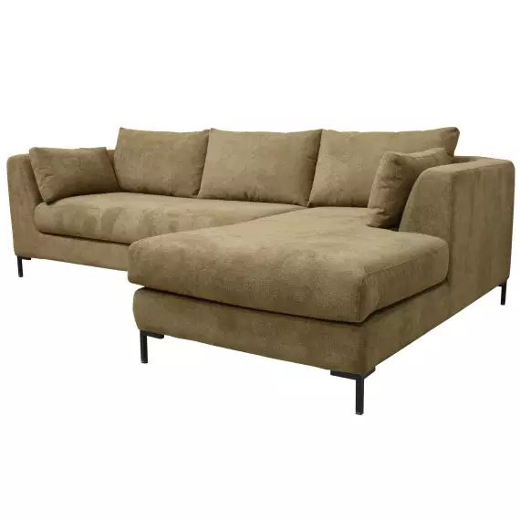 Canapé d’angle tissu Pornic