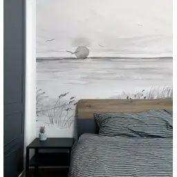 Papier peint panoramique coucher de soleil 375 x 250 cm