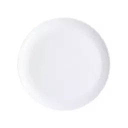 Assiette plate blanche 25 cm