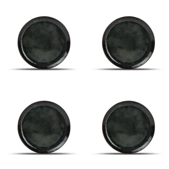 Assiette plate 20,5cm saphir – Lot de 4