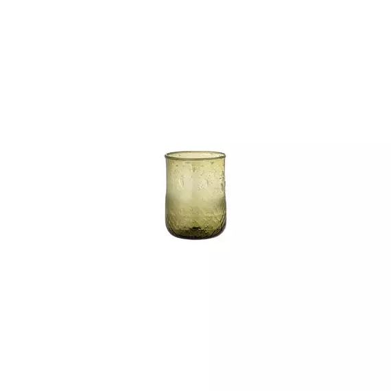 Verre Verres & carafes en Verre, Verre recyclé – Couleur Vert – 7 x 7 x 11 cm