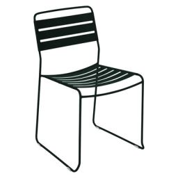 Chaise empilable Surprising en Métal, Acier – Couleur Noir – 57 x 50 x 81 cm – Designer Harald Guggenbichler
