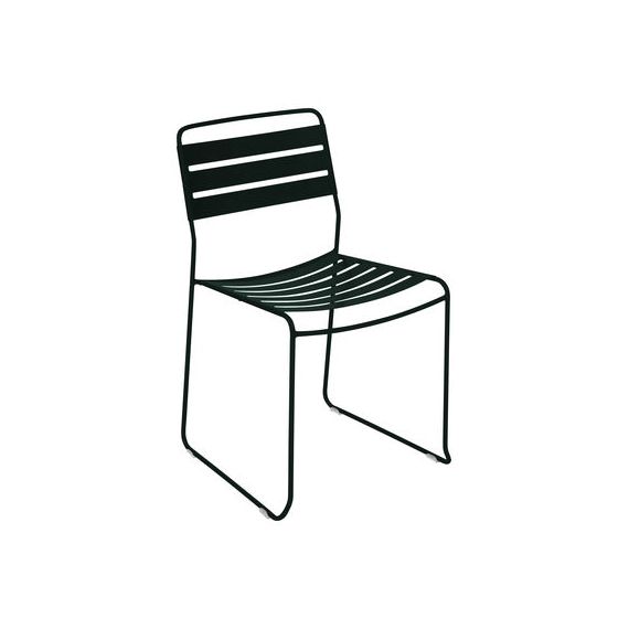 Chaise empilable Surprising en Métal, Acier – Couleur Noir – 57 x 50 x 81 cm – Designer Harald Guggenbichler