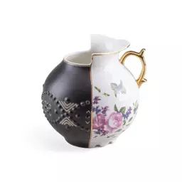 Vase Hybrid en Céramique, Porcelaine – Couleur Multicolore – 24.99 x 24.99 x 18.5 cm – Designer Studio CTRLZAK