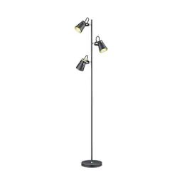 Lampadaire en métal noir