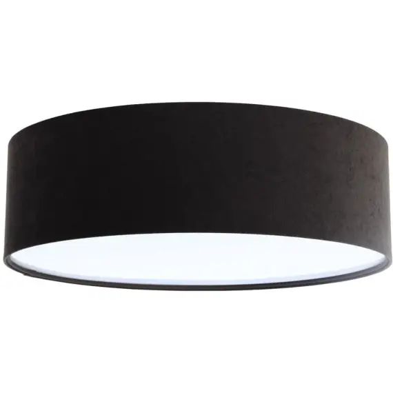 Plafonnier Tissu Noir