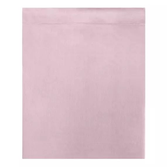 Drap plat coton 270×310 cm o de rose