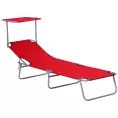 image de transat, chaise longue scandinave 