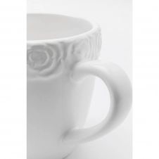 Mugs Roses blancs set de 4 Kare Design
