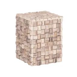 Table de chevet en bois de teck