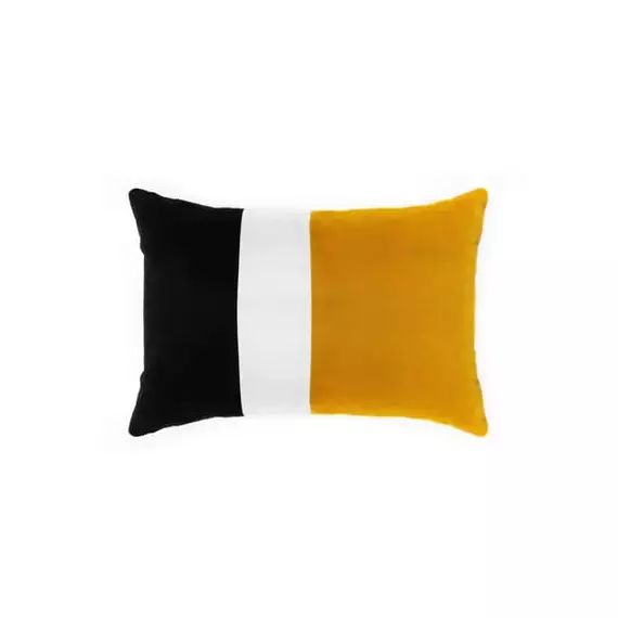 Coussin Coussins en Tissu, Mousse – Couleur Jaune – 36.34 x 36.34 x 36.34 cm – Designer Sarah Lavoine