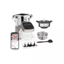 Robot cuiseur Moulinex Companion Pro YY5286FG avec balance intégrée + cuiseur vapeur