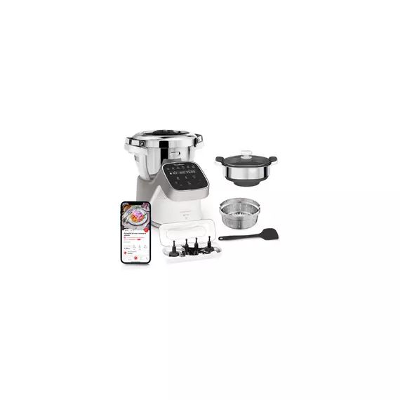 Robot cuiseur Moulinex Companion Pro YY5286FG avec balance intégrée + cuiseur vapeur