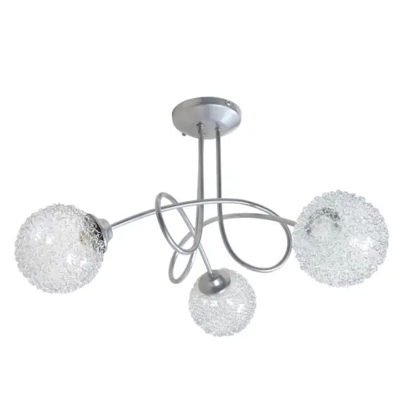 Lustre métal aluminium