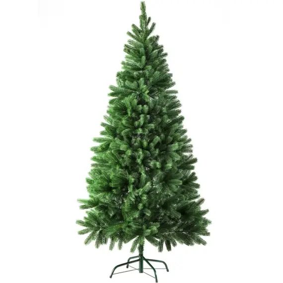 Sapin de Noël artificiel avec support métallique  vert