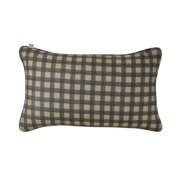 Housse de coussin 28×47 cm Kaki