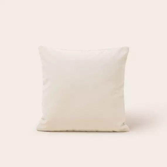 Housse de coussin MATIA craie blanche – ECRU