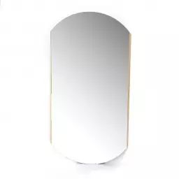 Miroir Grazia 60×115 cm en métal  or