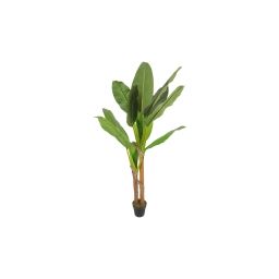 Plante artificielle bananier 154 cm avec pot BANANA TREE 