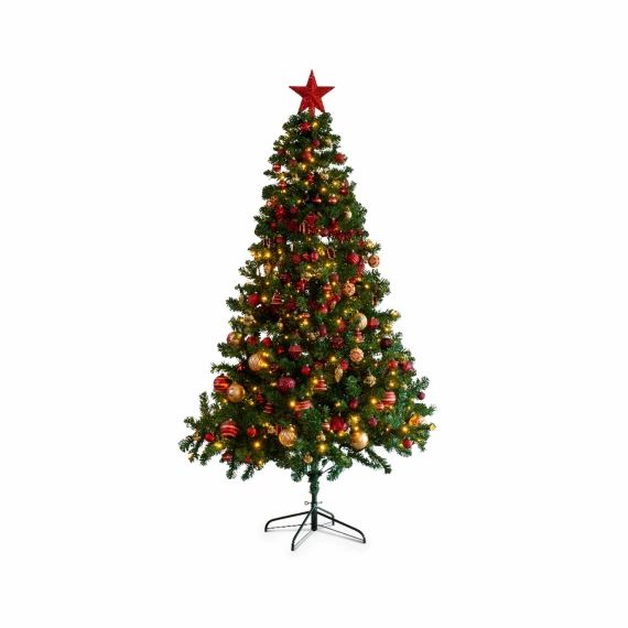 Sapin artificiel avec kit de décoration 180cm sweeek Mr Scandinave