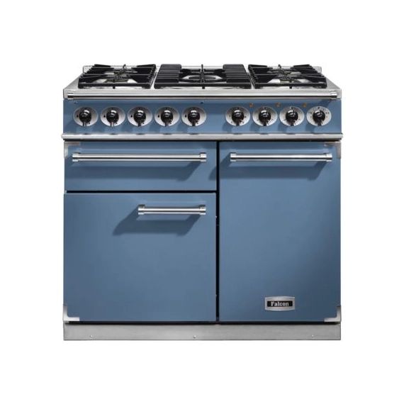 Piano de cuisson mixte FALCON Semi Pro DELUXE 100 BLEU DE CHINE NICKEL