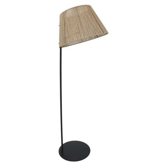 Lampadaire sans fil Corde Noir H170cm