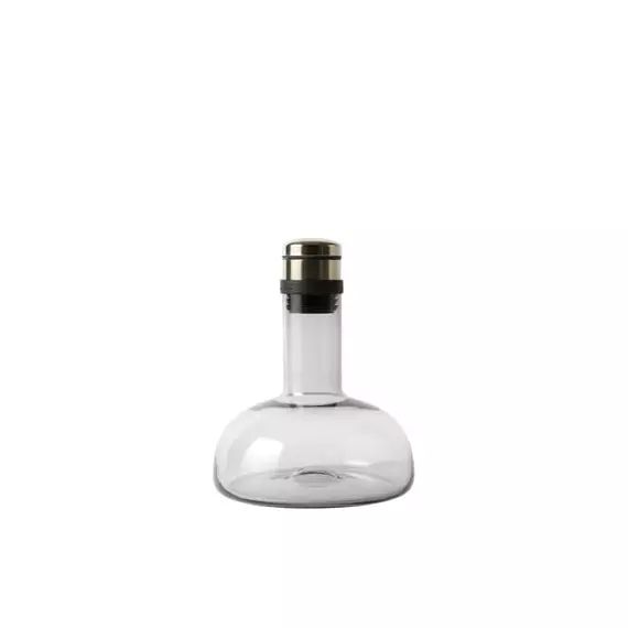 Décanteur Carafes en Verre, Acier plaqué laiton – Couleur Transparent – 22.89 x 22.89 x 22 cm – Designer Norm Architects