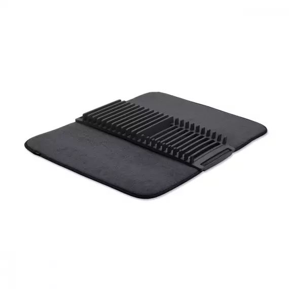 Egouttoir pliable plastique et coton noir