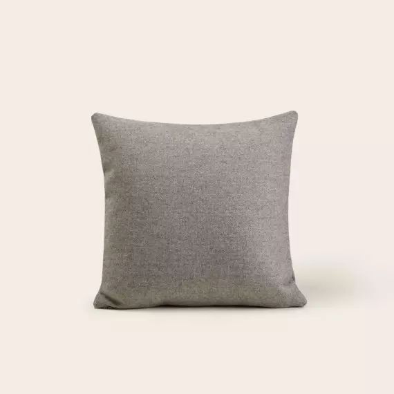 Housse de coussin MARCELO gris fossile – GRIS