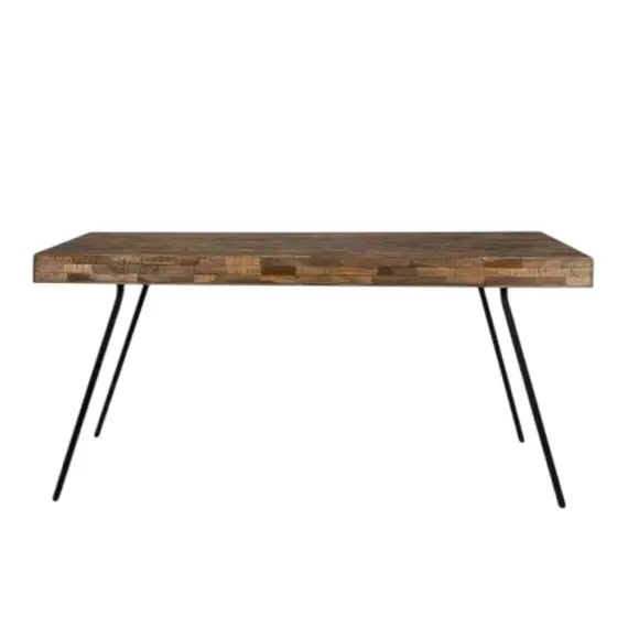 Table repas bois et acier L180