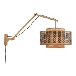 Applique en bambou 3 bras L95cm