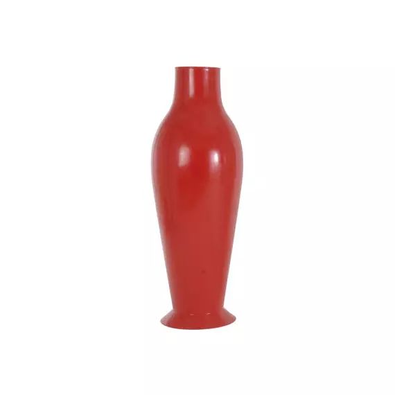 Pot de fleurs en Plastique, Polycarbonate – Couleur Rouge – 61 x 61 x 164 cm – Designer Philippe Starck