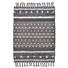 Tapis kelim Berber en laine fait main coloris naturel 65×135