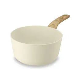 Casserole en aluminium Ø18cm crème – compatible induction