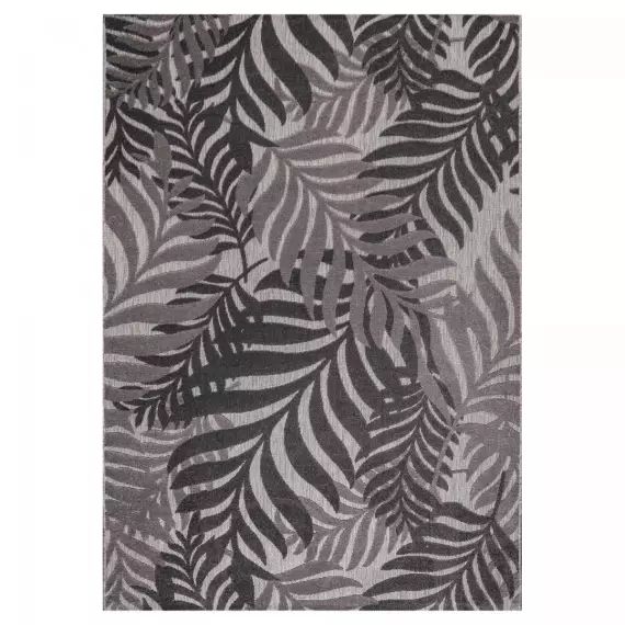 Tapis extérieur gris 120×170