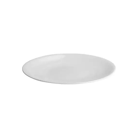 Assiette All-time en Céramique, Porcelaine Bone China – Couleur Blanc – 28 x 30 x 7 cm – Designer Group Italia