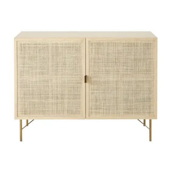 Buffet 2 portes cannage en rotin Solstice