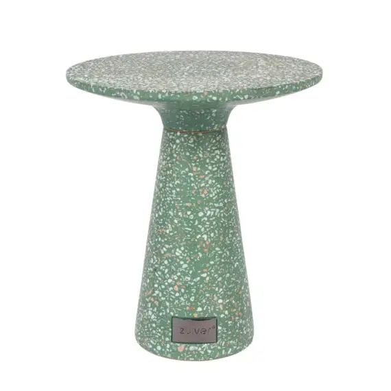 Table basse en terrazzo vert