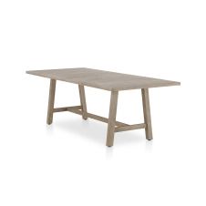 Table de jardin en bois d’acacia brun 230×100 cm
