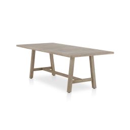 Table de jardin en bois d&rsquo;acacia brun 230×100 cm