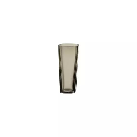 Vase Aalto en Verre, Verre soufflé bouche – Couleur Gris – 7.4 x 7.4 x 18 cm – Designer Alvar Aalto