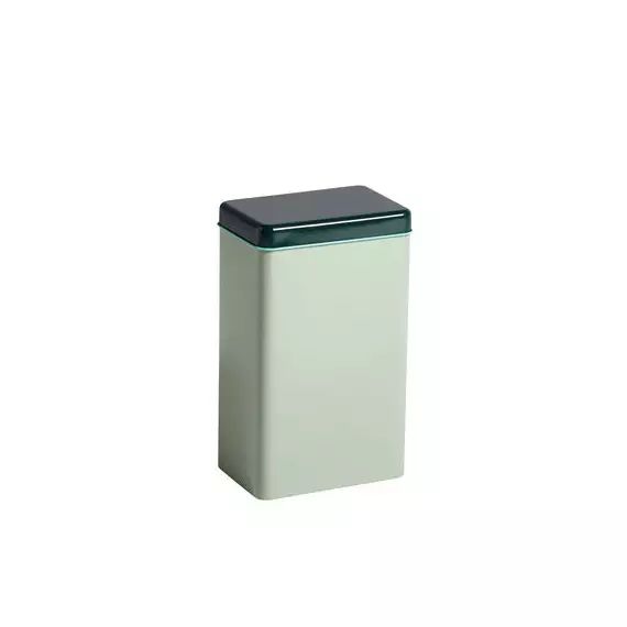 Boîte à café Sowden en Métal, Fer blanc – Couleur Vert – 12 x 8 x 20 cm – Designer George Sowden